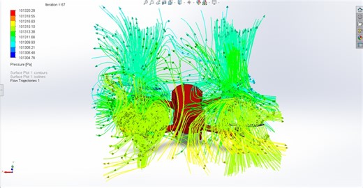 Aerodynamic Simulation of a Quadcopter Drone using SolidWorks Flow Simulation | Sameer Ahmad posted on the topic | LinkedIn