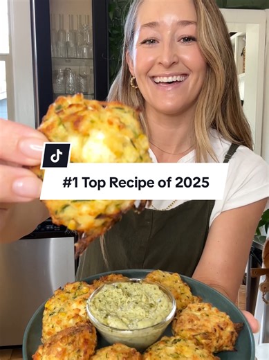 Our number 1 most popular recipe of the year...Zucchini Fritters! These easy zucchini fritters are packed with corn, feta, and so much flavor—air fried for a quick, crispy finish and best served with pesto mayo for a ridiculously good bite! (Just 8 ingredients and 15 minutes of work.)