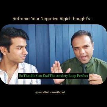 Reframe Your Negative Rigid Thought's With This - #mentalhealth #mindfulness