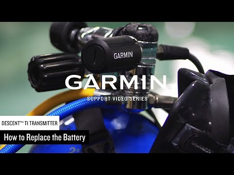 Support: Changing the Battery on a Descent™ T1