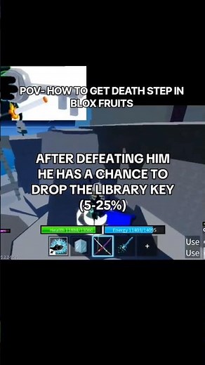 POV- HOW TO GET DEATH STEP IN BLOX FRUITS #bloxfruits #roblox #fyp #fypage #gaming #robloxgames