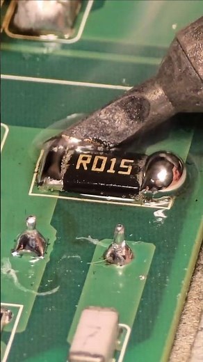 SMD Resistor Hack: Remove Power Resistors with Low-Temp Solder (No Hot Air!) 🤯