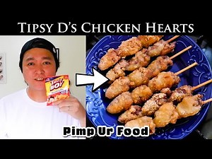 Pimp Ur Pulutan - Puso ng Manok on Stick (Breaded Chicken Hearts) | Pimp Ur Food Ep11