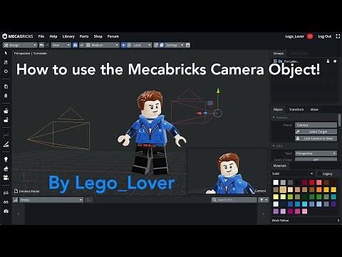 How to Use The New Mecabricks Camera Object