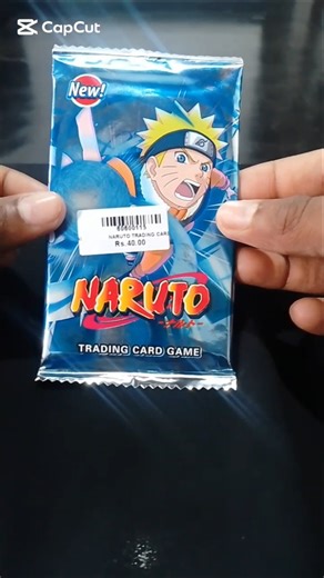 naruto cards pack 🤩#shorts