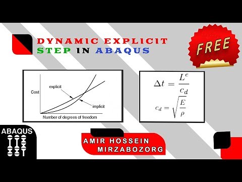 dynamic explicit step in abaqus