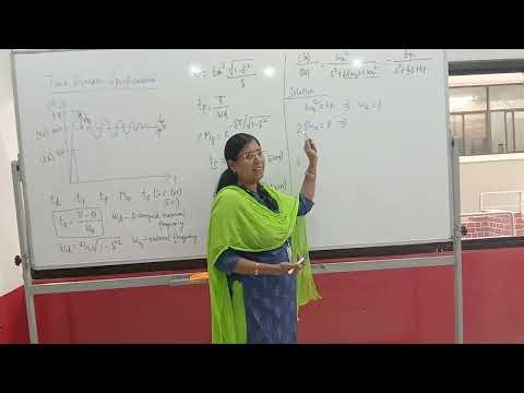 Control Systems Time Domain Specifications - Dr.B.Lalitha