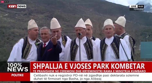 Kënga për Kryeministrin Rama nga Isopolifonikët