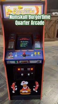 Numskull Burgertime Quarter Arcade Review and Demonstration #dataeast #burgertime #gameroom #arcade