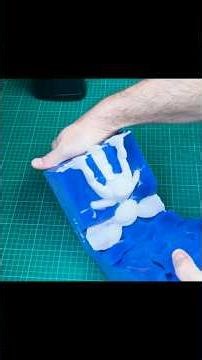 Goblin Troll Casting Fail! Lost a Hand AND a Finger 😅 #artshorts #diy #characterart