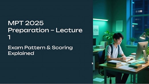 Are you preparing for MPT 2025 and confused about the exam pattern and scoring? In this lecture, we break down the MPT 2025 exam step by step, explaining the marks distribution, scoring strategy, and how you can ace it on your first attempt. Perfect for CSS aspirants starting their journey! | CSS PMS TIMES | Facebook