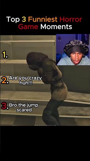 Top 3 Funniest Horror Game Moments 😂 | Scary But Hilarious Gameplay Compilation