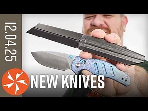 Kizer Claus is Coming to Town - New Knives December 4th, 2025 at KnifeCenter