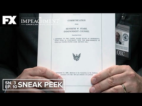 Impeachment: American Crime Story | No President is Above the Law - Finale Sneak Peek | FX