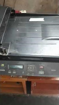 Epson M200 Scanner error see your documentation