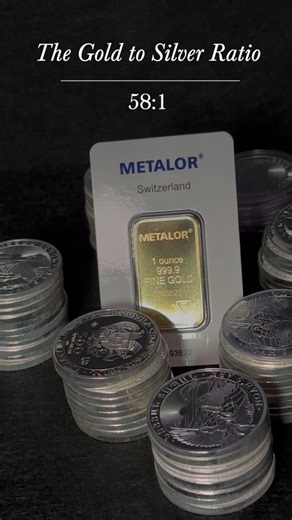 A ratio shows how many ounces of silver it takes to equal the prices of one ounce of gold. Generally, a falling ratio often points to silver outperforming gold, so is now the time to add more silver to your holdings? On 28th December 2025, silver hit an all-time high of £61.30 ($82.38) per ounce, reinforcing its strong performance against gold. The gold to silver ratio has dropped to 58:1, a significant shift from just a month ago when it stood at 73:1. This sharp change reflects a major rise in
