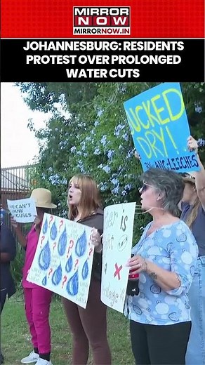 Johannesburg: Residents Take to Streets to Protest Over Weeks-Long Water Disruption | Watch