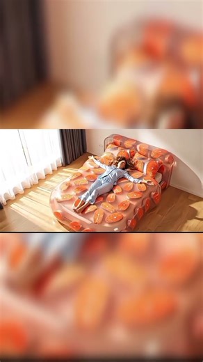 Best jumping on beds 🛌 ASMR #asmr #satisfying #oddlysatisfying #relaxing #foodasmr #shorts #viral