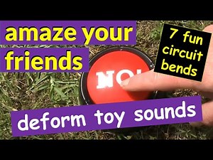 Electronics on the Floor: 7 simple circuit bends for a hard to bend toy