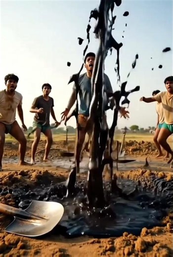 😮 किसान के खेत में तेल का कुआ 😮