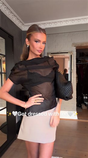 advertisement @nakdfashion 🤍 get dressed with me for a dinner party✨ i also have a discount code which is «EMMAETKT» which will give you 10% off your purchase, including discounted items but excluding the latest influencer collection! available for 1 week✨🤍