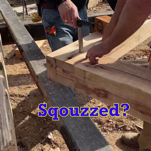 How Podgers Draw Bore Joints Tight (Every Time) #woodworking #carpentry #tutorial