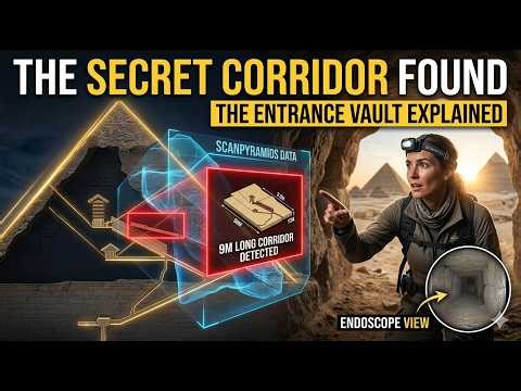 The Great Pyramid’s Secret Corridor What the Scans Finally Revealed
