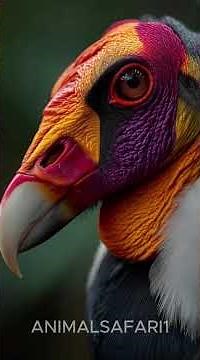 Meet the King Vulture: Bright, Bold, and Terrifying