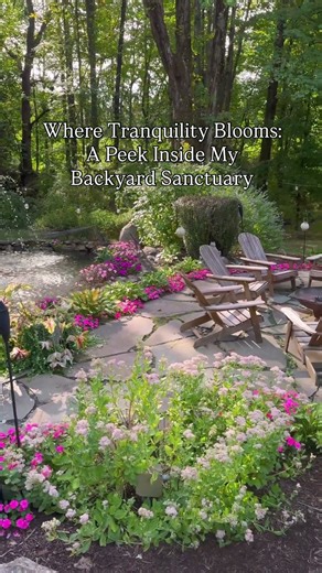 Where tranquility blooms: a peek inside my backyard sanctuary