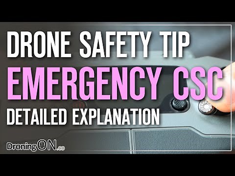 What is the Drone CSC Command - ALL Drone Owners NEED To Know This!