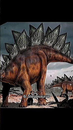 The top 10 most famous dinosaurs of all time according to experts #prehistoric #dinosaur