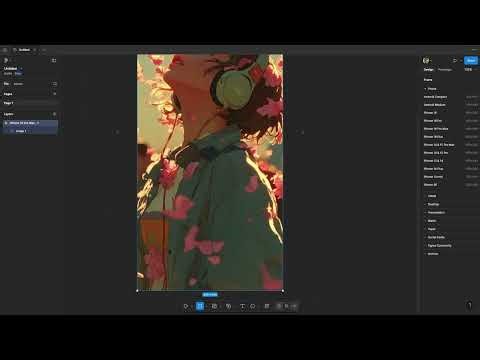 Glassmorphism Music Player UI Design | Figma Tutorial + Beginner friendly