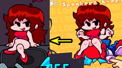 FNF 结算画面形象的GF贴图演示