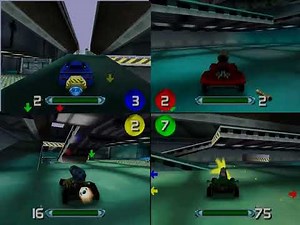San Francisco Rush 2049 (N64) Multiplayer