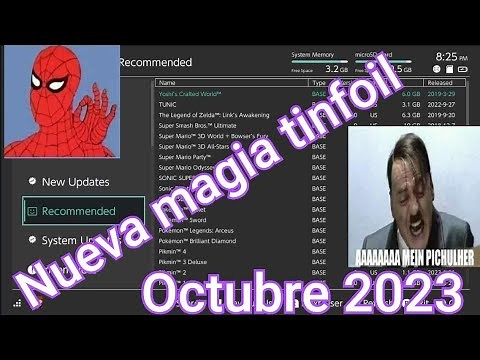 Nueva magia Tinfoil octubre 2023 #tinfoil