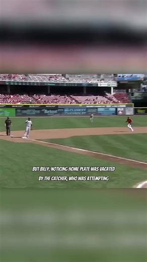 The time Billy Hamilton scored from first on a pickoff throw