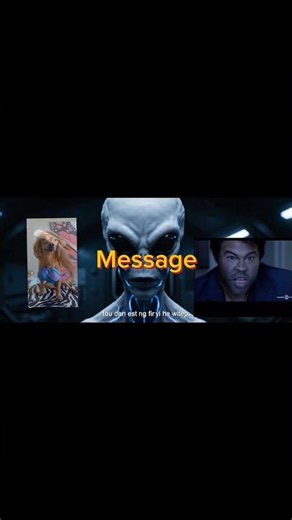 👽 Aliens Message to Earth 😂 #AlienMeme #FunnyShorts #Shorts