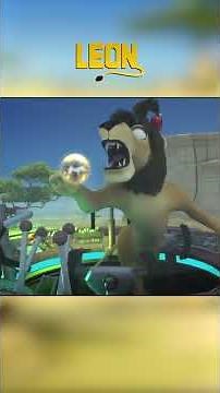 Leon The Lion | Crazy Alien Lion Invasion #shorts #cartoonforkids