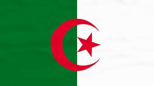 Flag, Algeria, Independence. Free Stock Video