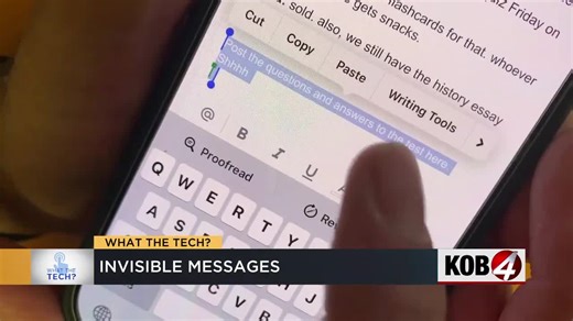 Invisible messages | What the Tech?