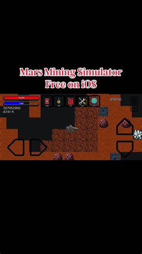 The fastest way down isn’t careful. 💥⛏️ Blast your way through Mars and deal with the consequences. Mars Mining Simulator. Free on iOS. #iOSGaming #IndieGame #MobileGaming #FreeToPlay #IndieGames