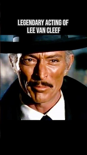 LEGENDARY ACTING OF LEE VAN CLEEF as the Bounty Hunter - For a Few Dollars More