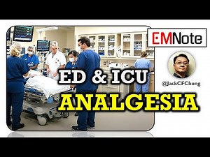 Pain Control in ED & ICU