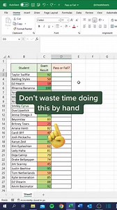 If function how to assign grades #excel #exceltips #exceltricks #exceltutorial Excel Formulas Help page(MIS) #exceltraining LEARN MORE | LEARN MORE | Facebook