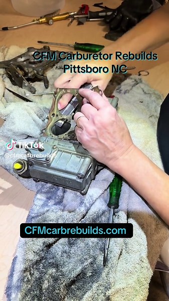 Expert Carburetor Rebuild Process at CFM