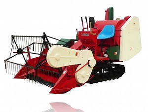 [Hot Item] Hillside Island Combine Harvesting Machine Automated Grain Unloading Small Field Harvesting Machine