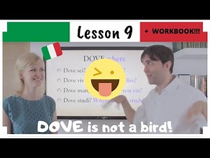 Learn Italian in 30 Days | #9 | Professions & Useful Expressions (ENG/ITA Subs + WORKBOOK)