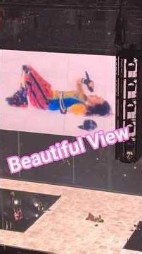 Billie Eilish aerial view ' When The Party's Over ' Hit Me Hard And Soft Tour. #billieeilish #wow