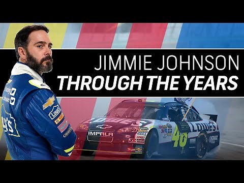 Jimmie Johnson Through the Years: A look back at his top moments | Motorsports on NBC