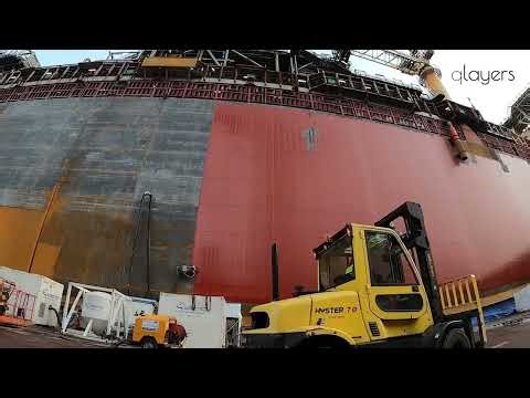 Robotic Coating Solution for Shipyards & Drydocks | Qlayers 10Q Technology